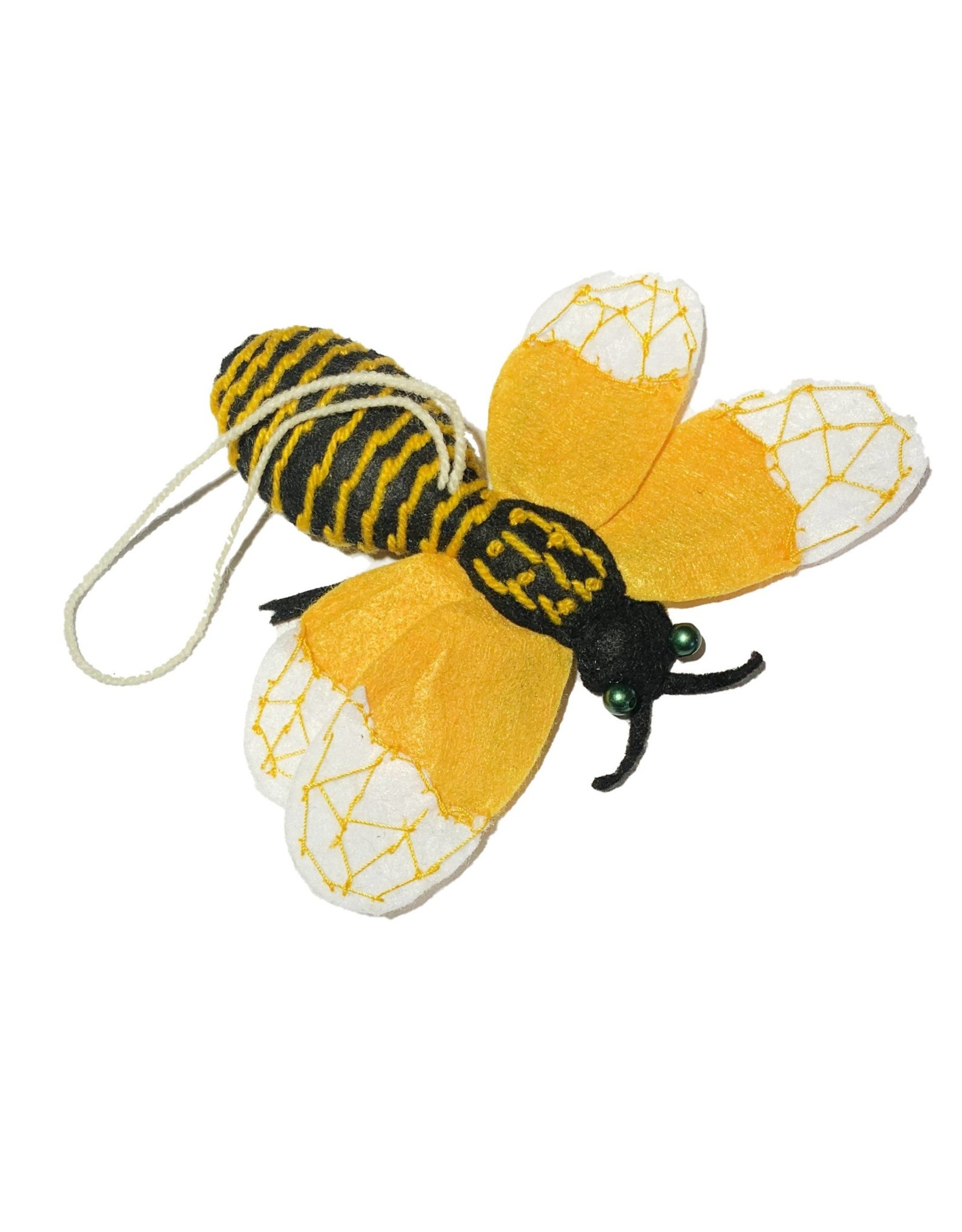 Silk Road Bazaar Bumblebee Ornament
