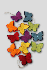 Ganesh Himal Two-Tone Butterfly Garland  (84 inches)