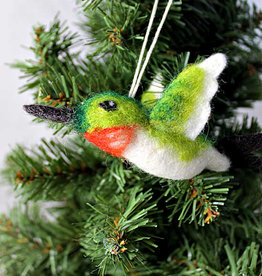 Ganesh Himal Felt Hummingbird Ornament