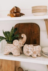 Serrv Elephant Planter
