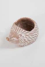 Ten Thousand Villages Hedgehog Terracotta Planter (Large)