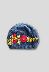 Ganesh Himal Cotton Floral Embroidered Hat
