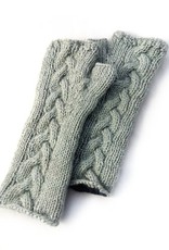 Ganesh Himal Long Wool Knit Fleece Lined Fingerless Gloves