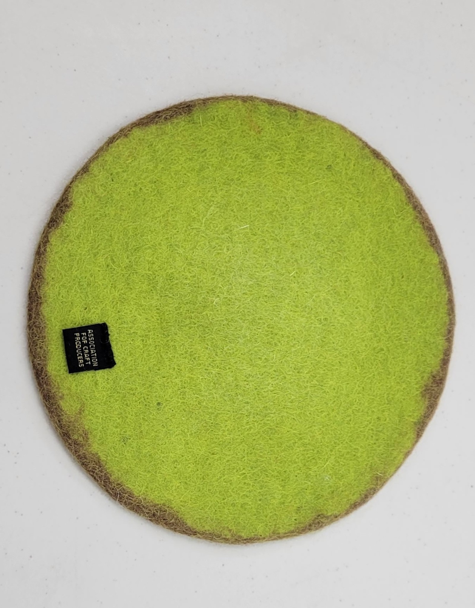 Ganesh Himal Felt Potholder Kiwi