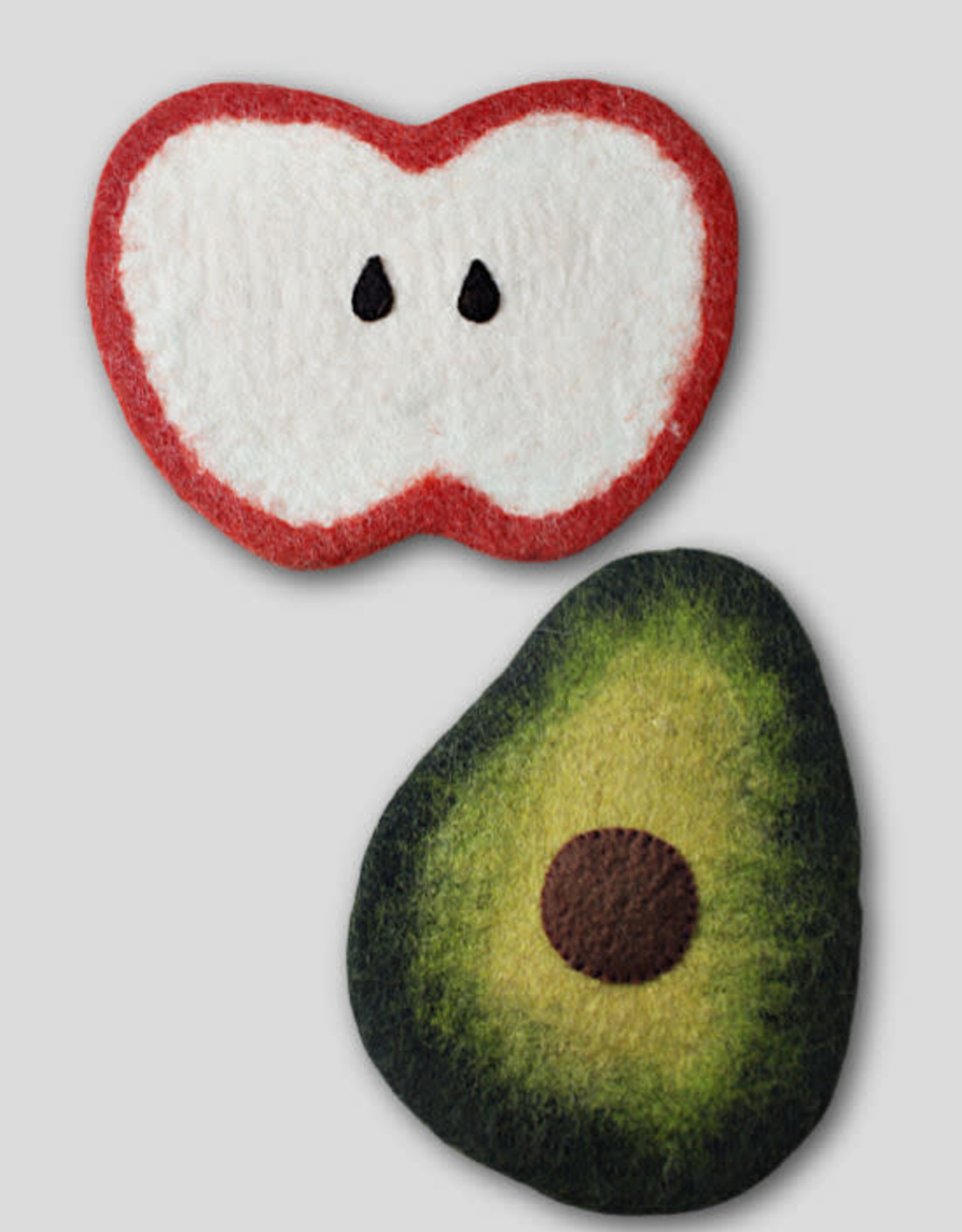 Ganesh Himal Felt Potholder Kiwi