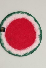Ganesh Himal Felt Potholder Watermelon Ganesh Himal Felt Potholder Watermelon