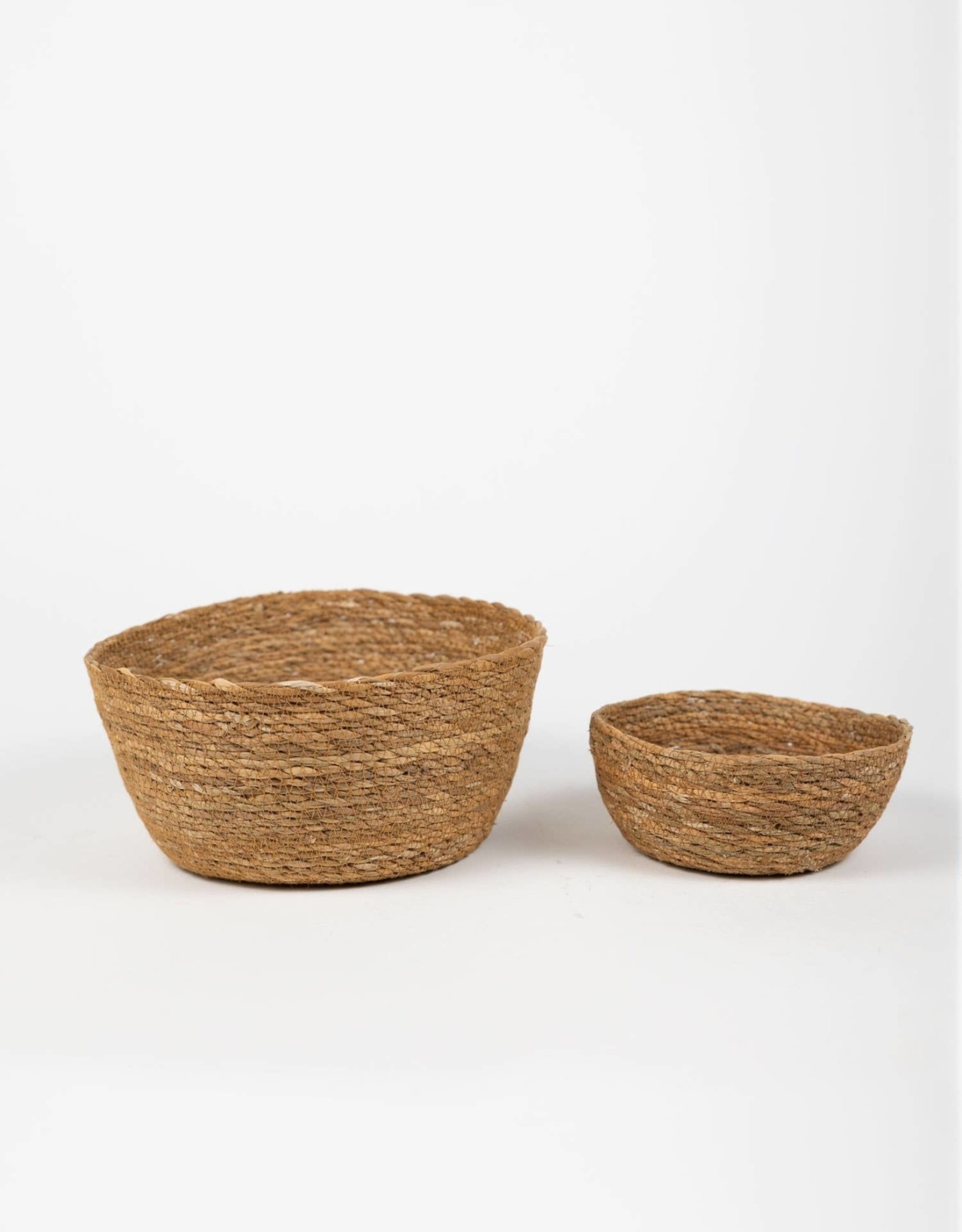 Ten Thousand Villages Hogla Basket Bowl (LG)