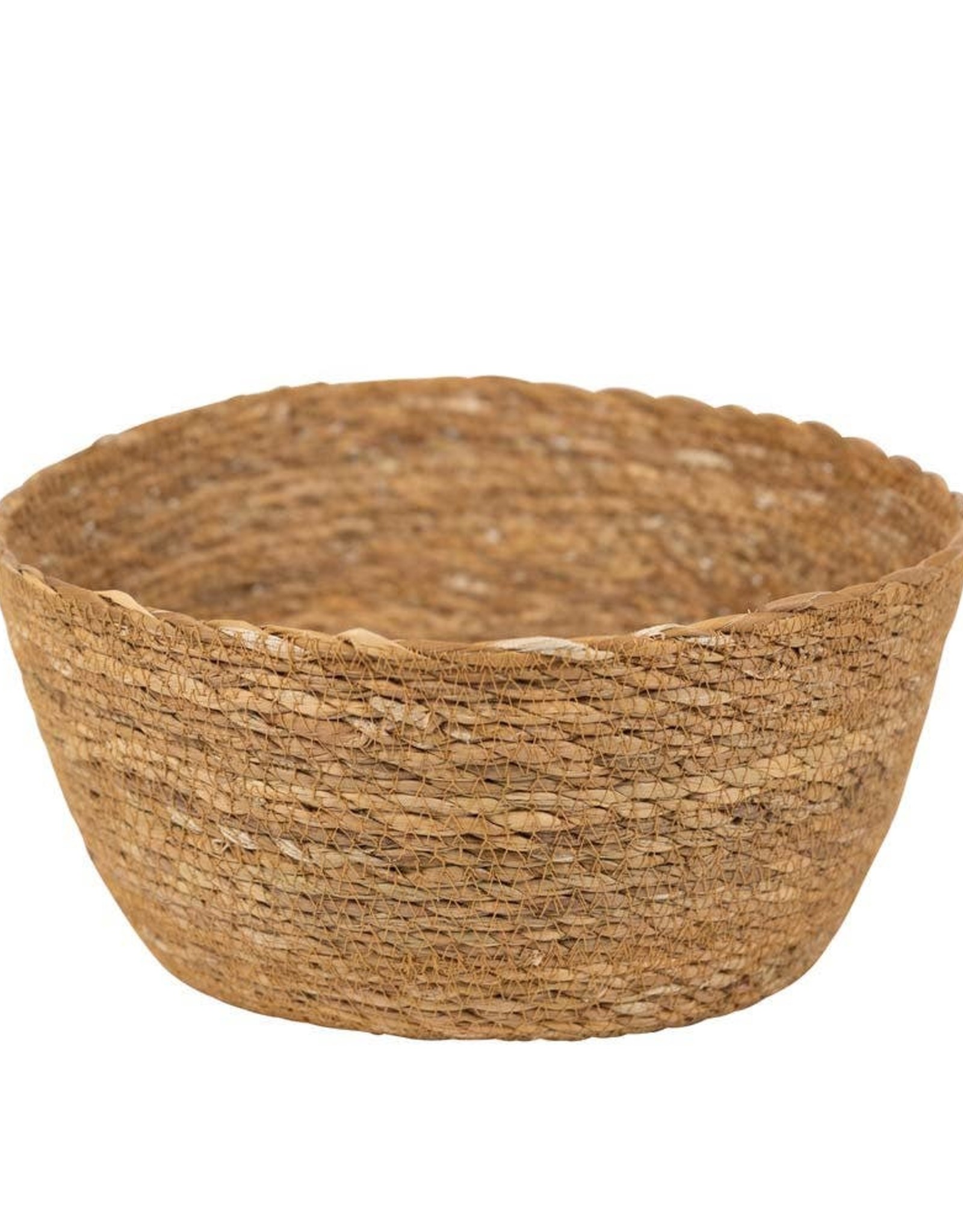 Ten Thousand Villages Hogla Basket Bowl (SM)