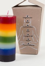 Ten Thousand Villages Chakra Candle (Unscented)