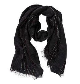 Ten Thousand Villages Midnight Sequin Scarf