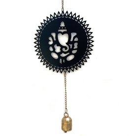 Mira Fair Trade Abstract Ganesha Chime