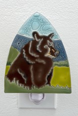 Pampeana Standing Black Bear Nightlight