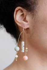 Mata Traders Kelsey Mobile Earrings Gold