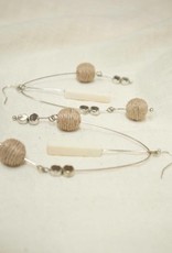 Mata Traders Kelsey Mobile Earrings Silver