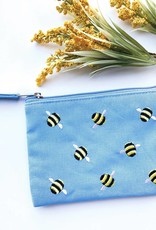 WorldFinds Bee Coin Purse (Blue)