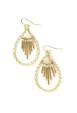 Fair Anita Sunshower Earrings - Brass