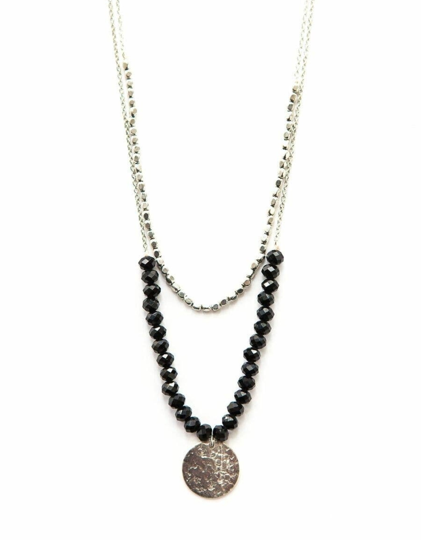 Fair Anita Black Convertible Necklace