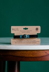 Lucia's Imports Life Jade Leather Bracelet - Assorted