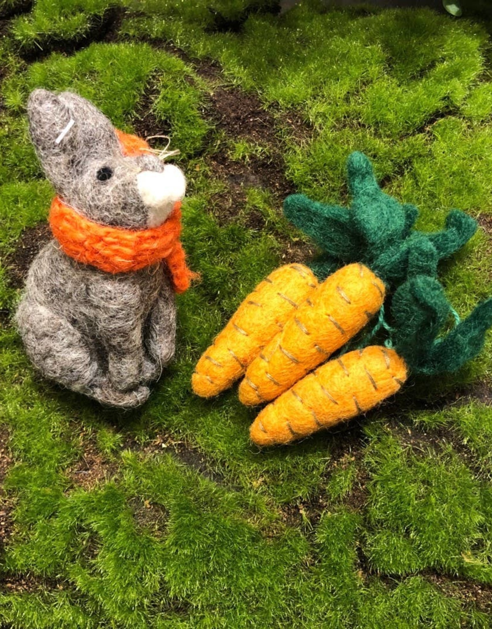 Felt So Good Handmade Hanging Carrot