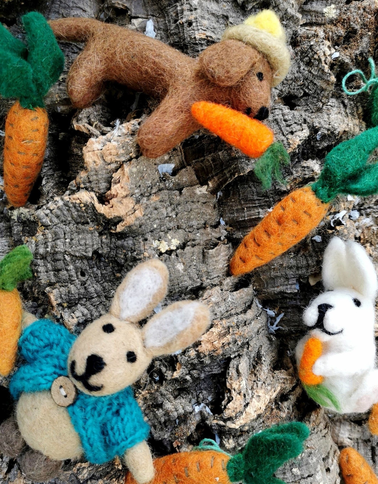 Felt So Good Handmade Hanging Carrot