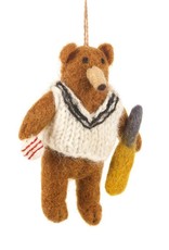 Felt So Good Cricket The Felt Bear Ornament