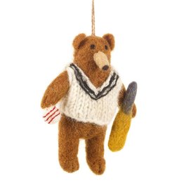 Felt So Good Cricket The Felt Bear Ornament