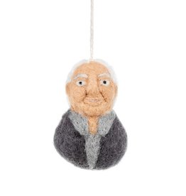 Felt So Good Felt Sir David Attenborough ornament