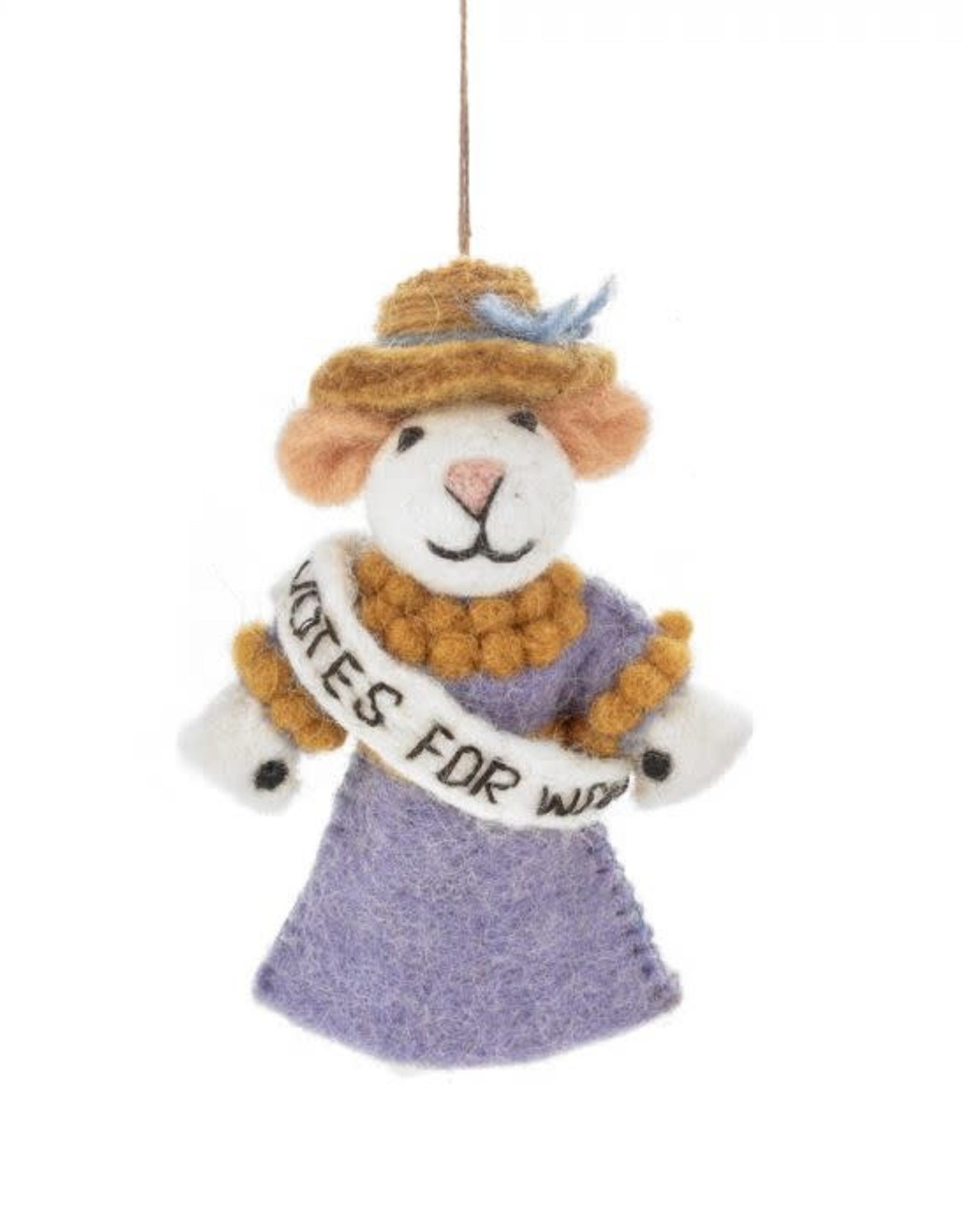 Felt So Good Emmeline The Felt Suffragette Mouse