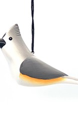 Women of the Cloud Forest Tufted Titmouse Balsa Ornament