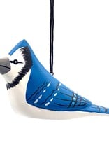 Women of the Cloud Forest Blue Jay Balsa Ornament