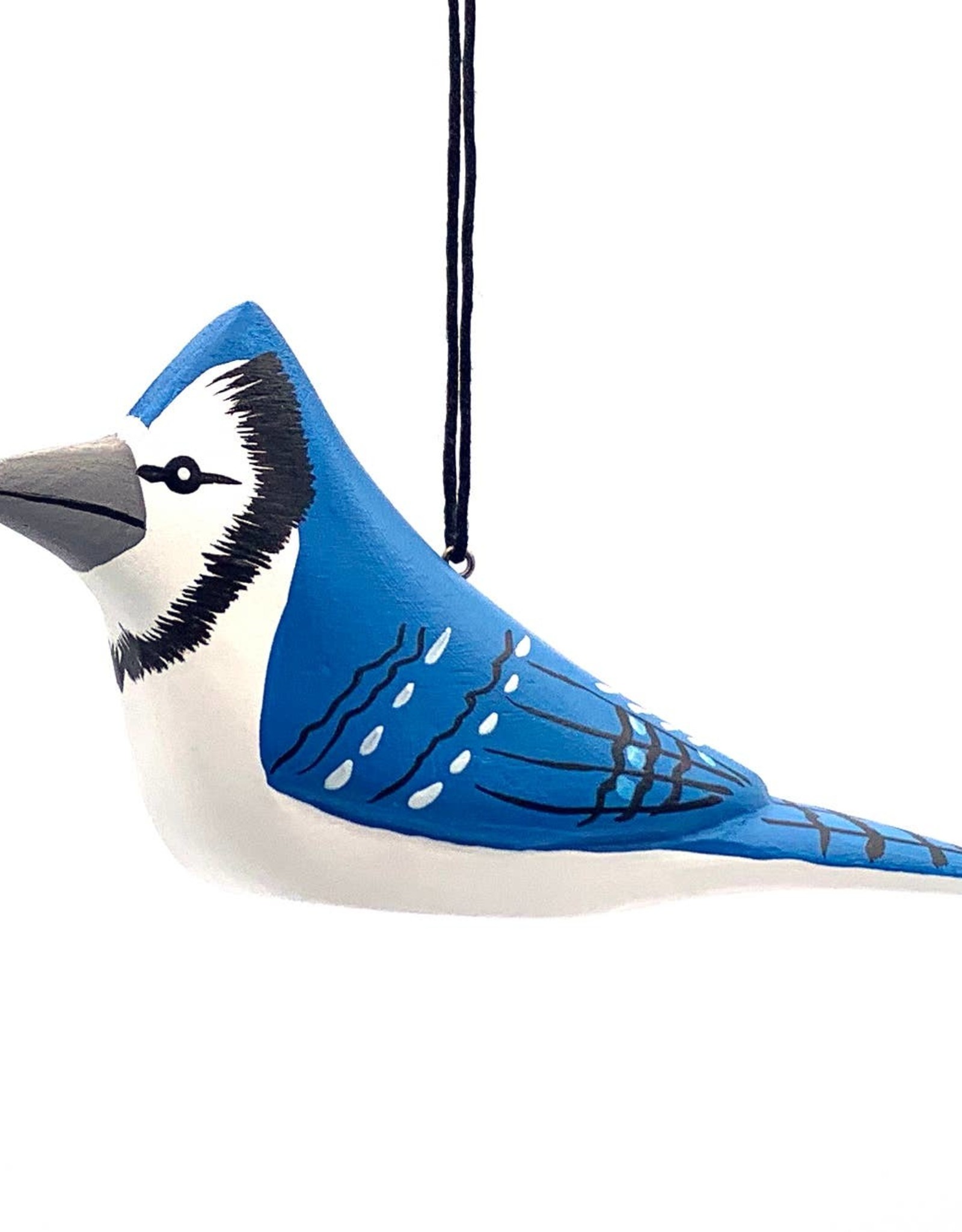 Women of the Cloud Forest Blue Jay Balsa Ornament