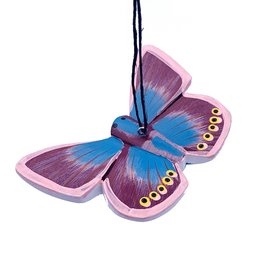 Women of the Cloud Forest Karner Blue Butterfly Balsa Ornament