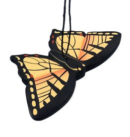 Women of the Cloud Forest Tiger Swallowtail Butterfly Balsa Ornament