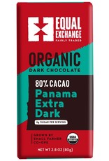 Equal Exchange Organic Panama Extra Dark Chocolate 80%