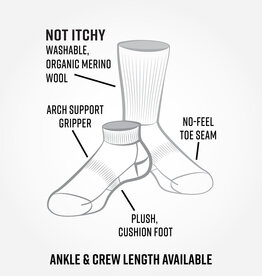 Maggie's Organics Urban Hiker Ankle Socks Organic Wool
