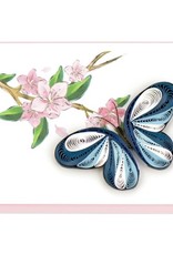 Quilling Card Quilled Butterfly Gift Enclosure Mini Card
