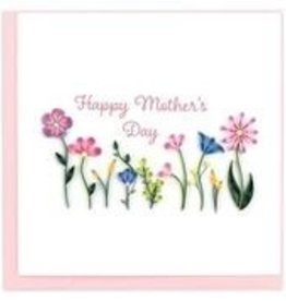 Quilling Card Quilled Mother's Day Wildflowers Card