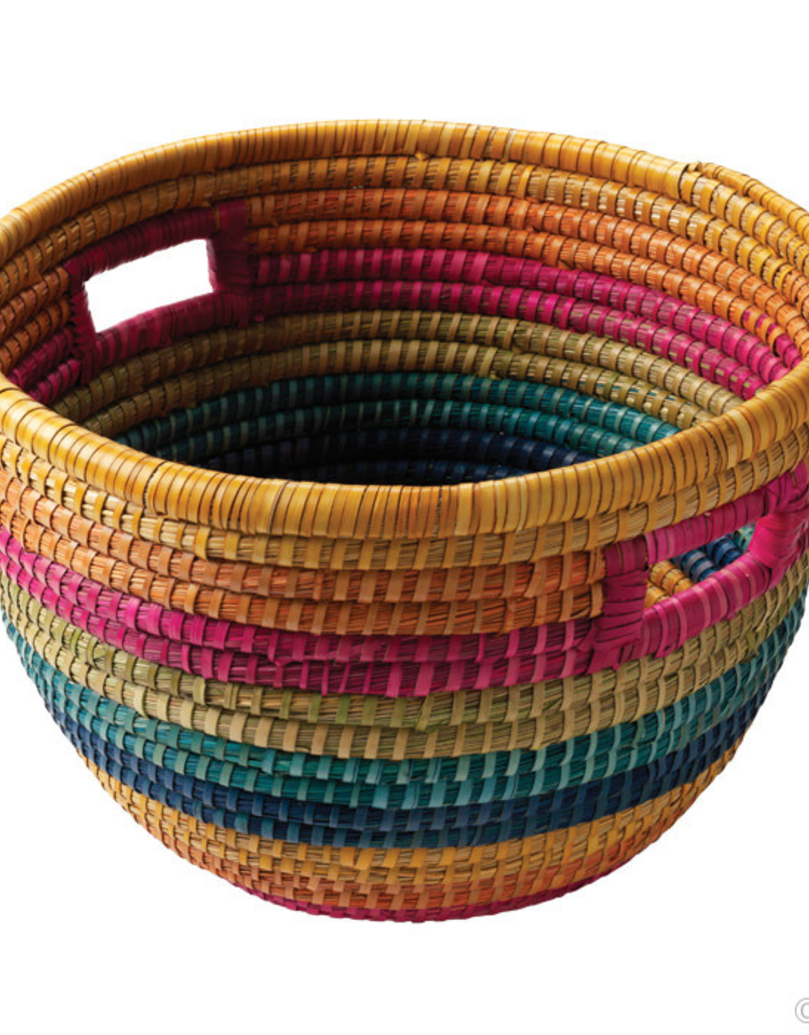 Serrv Rainbow Bucket Basket