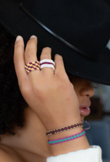 Lucia's Imports thin Beaded Ring