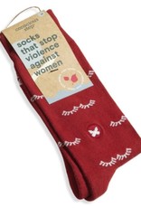 Conscious Step Socks that Stop Violence Against Women (Eyelash)