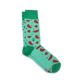 Conscious Step Socks that provide Meals - Large (Watermelon)