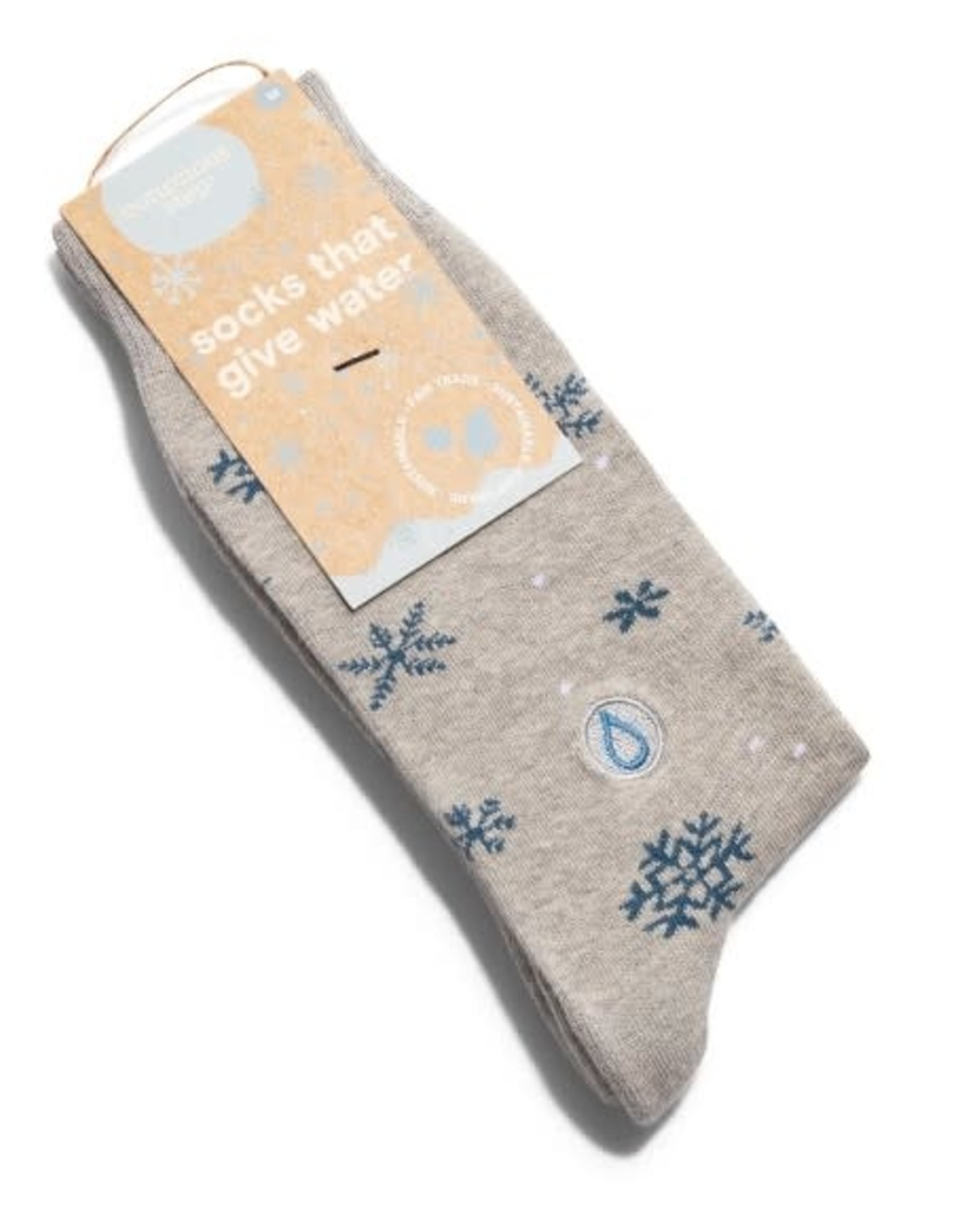Conscious Step Socks that Give Water (Snowflake)