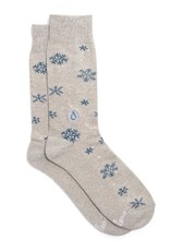 Conscious Step Socks that Give Water (Snowflake)