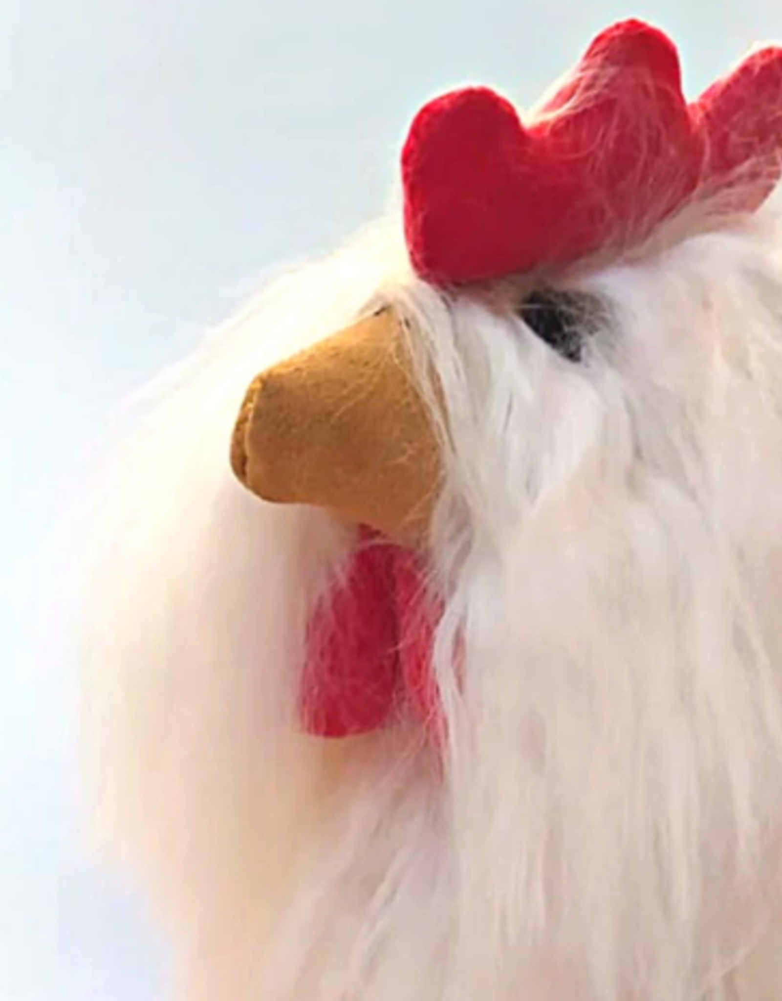 Blossom Inspirations Rooster Alpaca Fur Toy