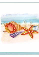 Quilling Card Quilled Seashells Greeting Card