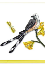 Quilling Card Quilled Scissor-Tailed Flycatcher Card