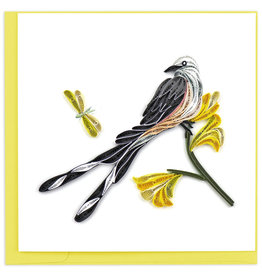 Quilling Card Quilled Scissor-Tailed Flycatcher Card