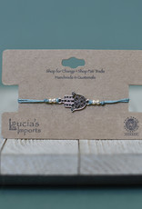 Lucia's Imports Hamsa String Bracelet