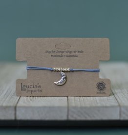 Lucia's Imports Moon String Bracelet