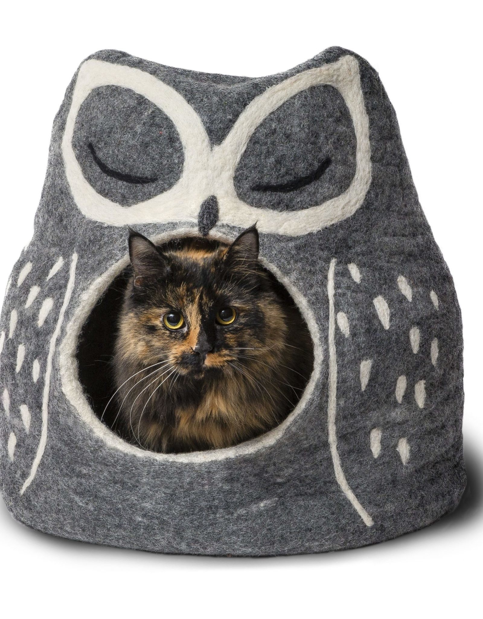 Dharma Dog Karma Cat Grey Owl Pet Cave